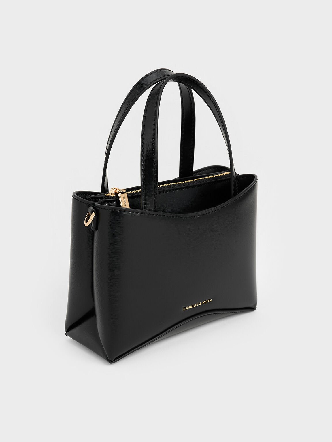 Mini Sybill Tote Bag, Black, hi-res