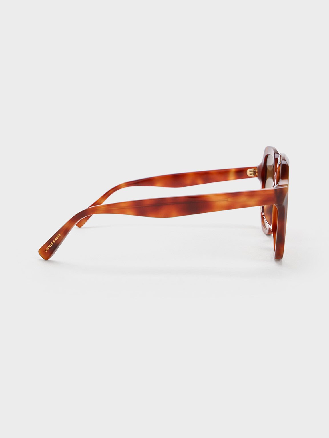 Kính mát gọng vuông Tortoiseshell Recycled Acetate, Họa tiết T. Shell, hi-res