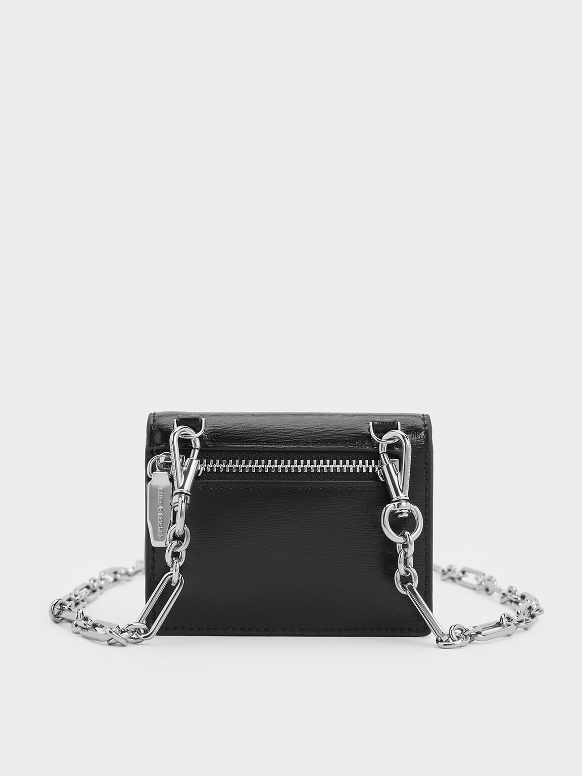 Adelie Envelope Card Holder, Noir, hi-res