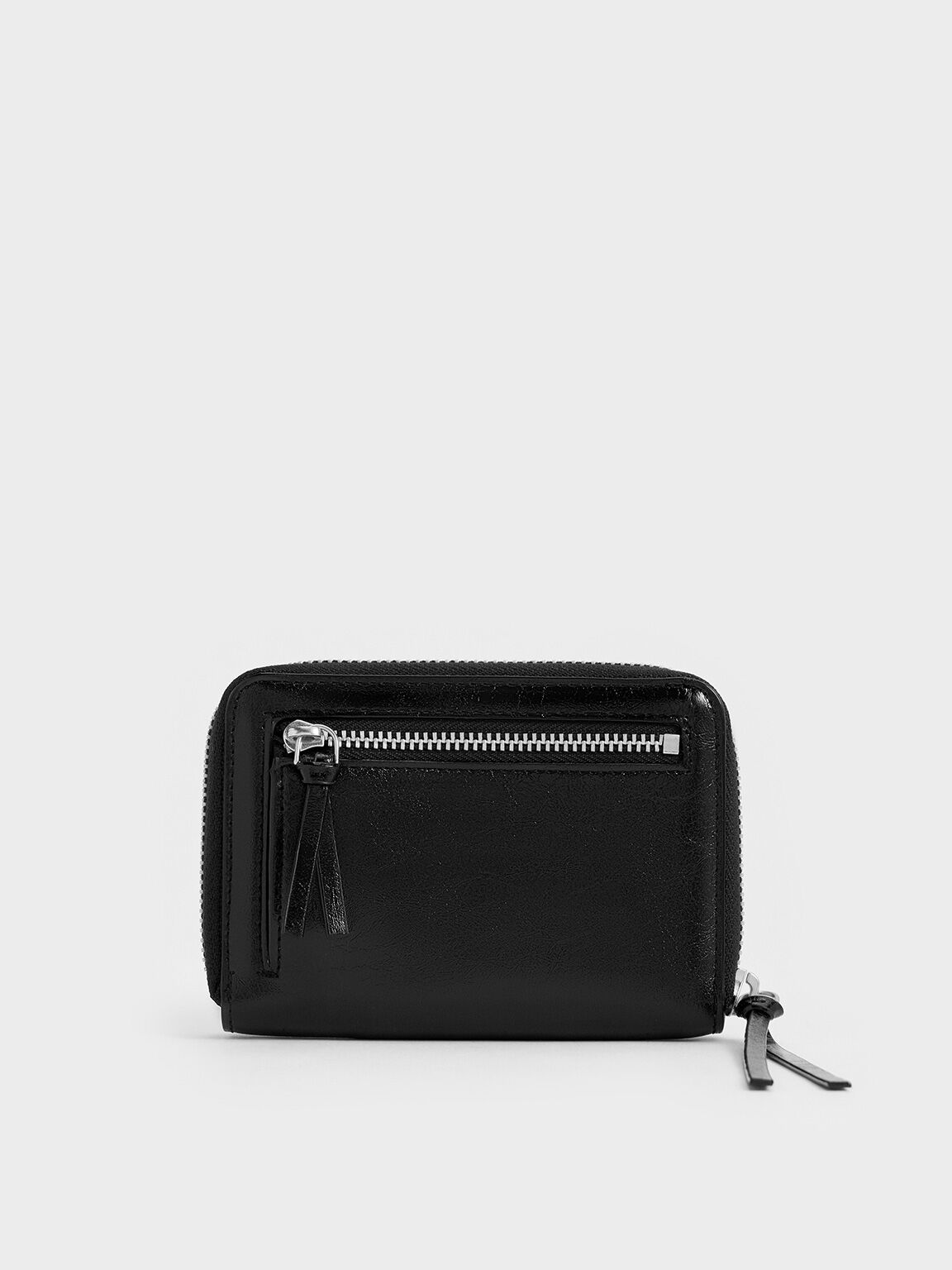 Xylia Zip-Around Wallet, Noir, hi-res