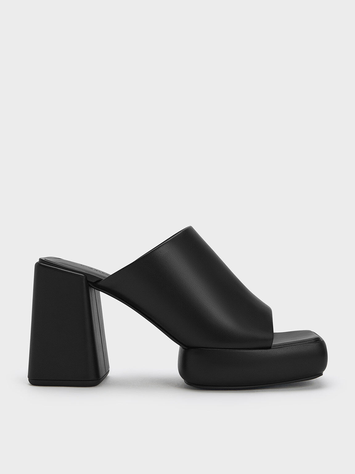 Lucile Block-Heel Platform Mules, Black, hi-res