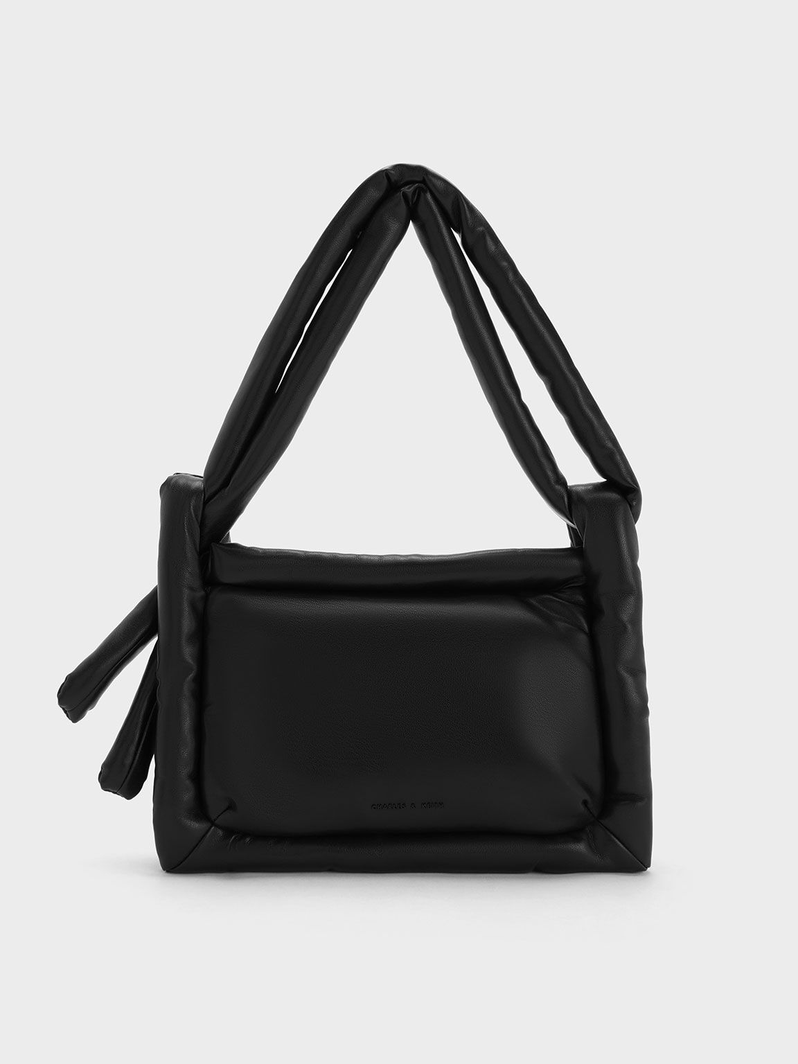 Errya Puffy Crossbody Bag, Jet Black, hi-res