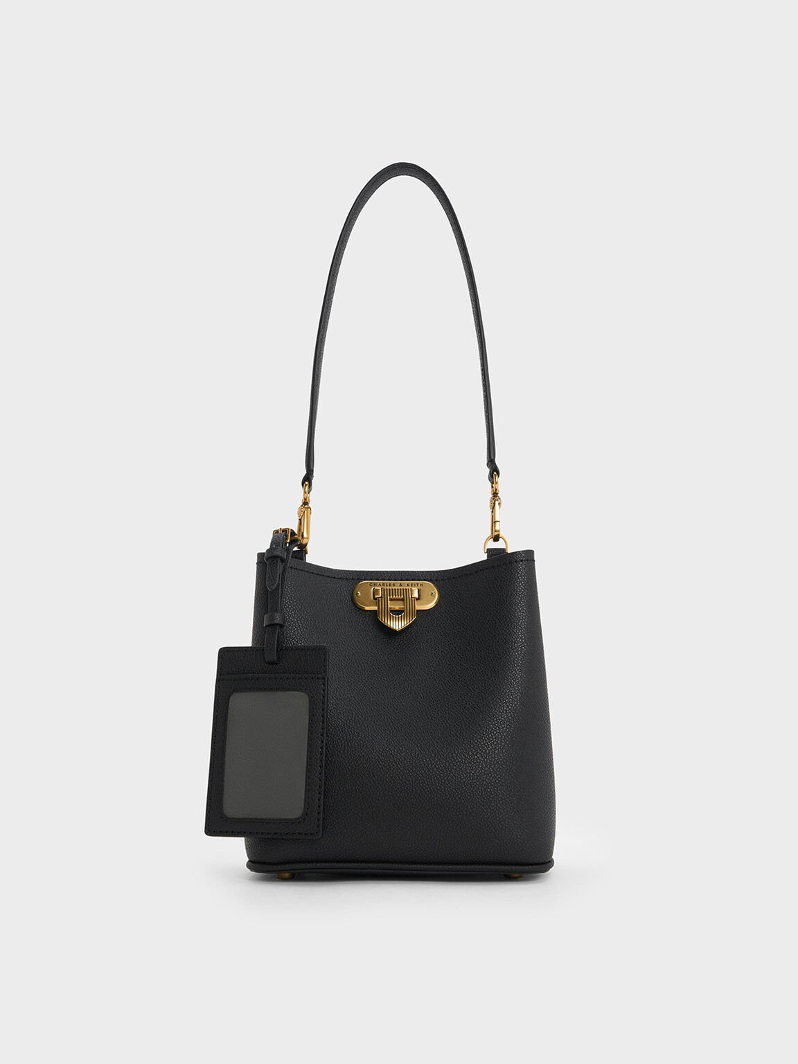 Alcott Bucket Bag, Black, hi-res