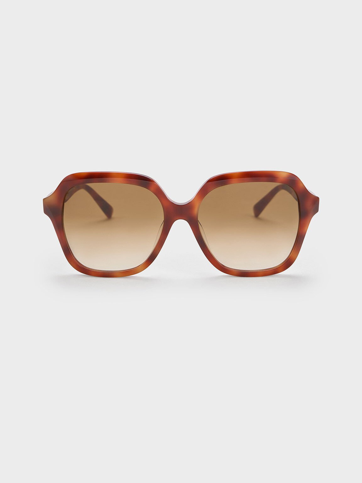 Kính mát gọng vuông Tortoiseshell Recycled Acetate, Họa tiết T. Shell, hi-res