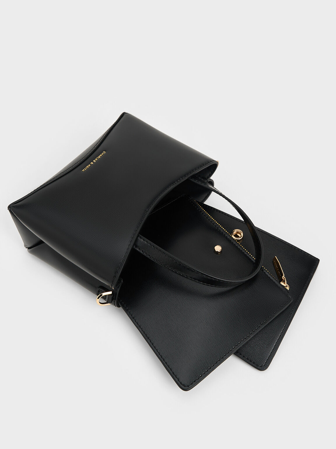 Mini Sybill Tote Bag, Black, hi-res
