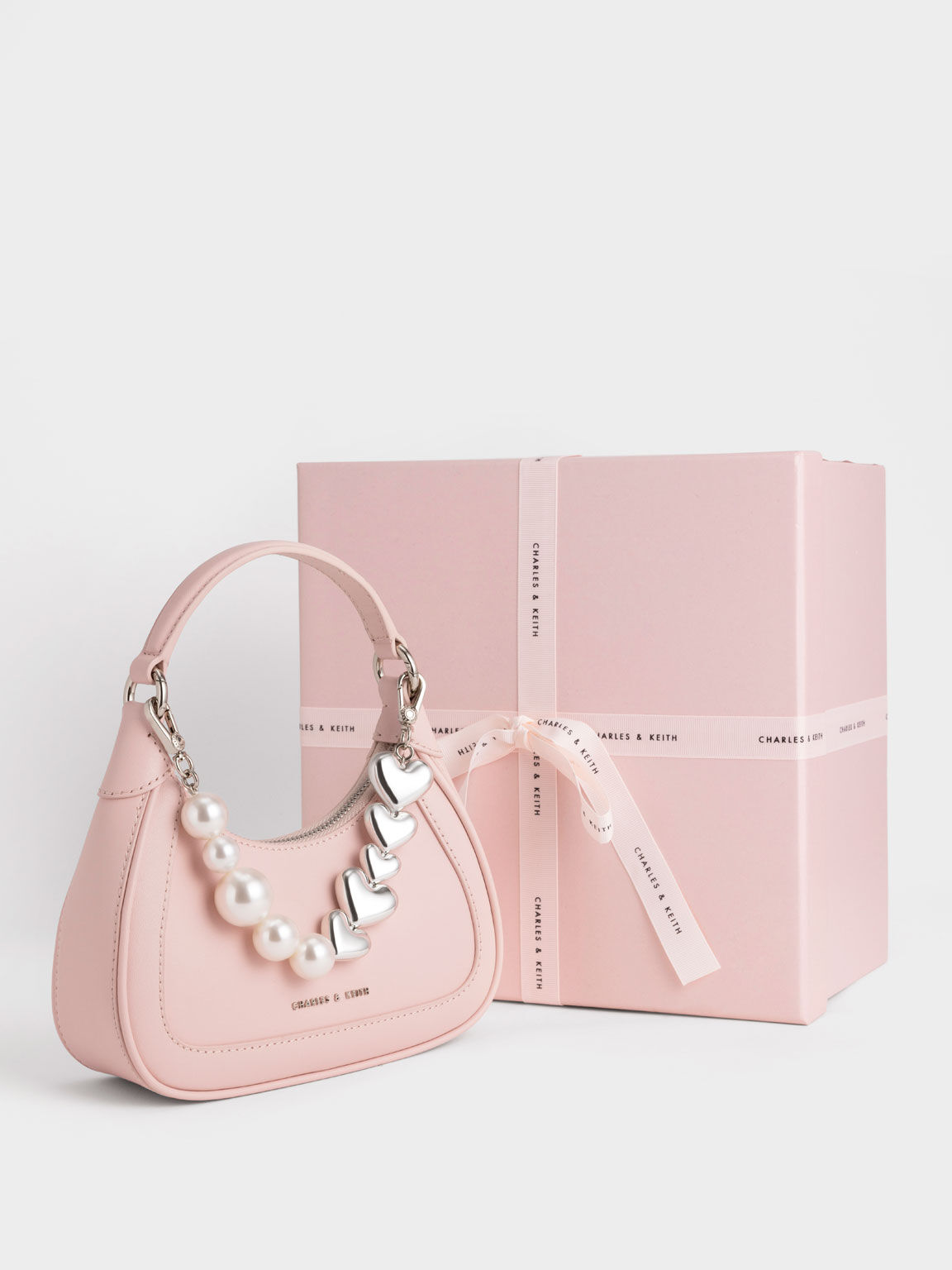 Gift Set: Mini Hobo Bag, Pink, hi-res