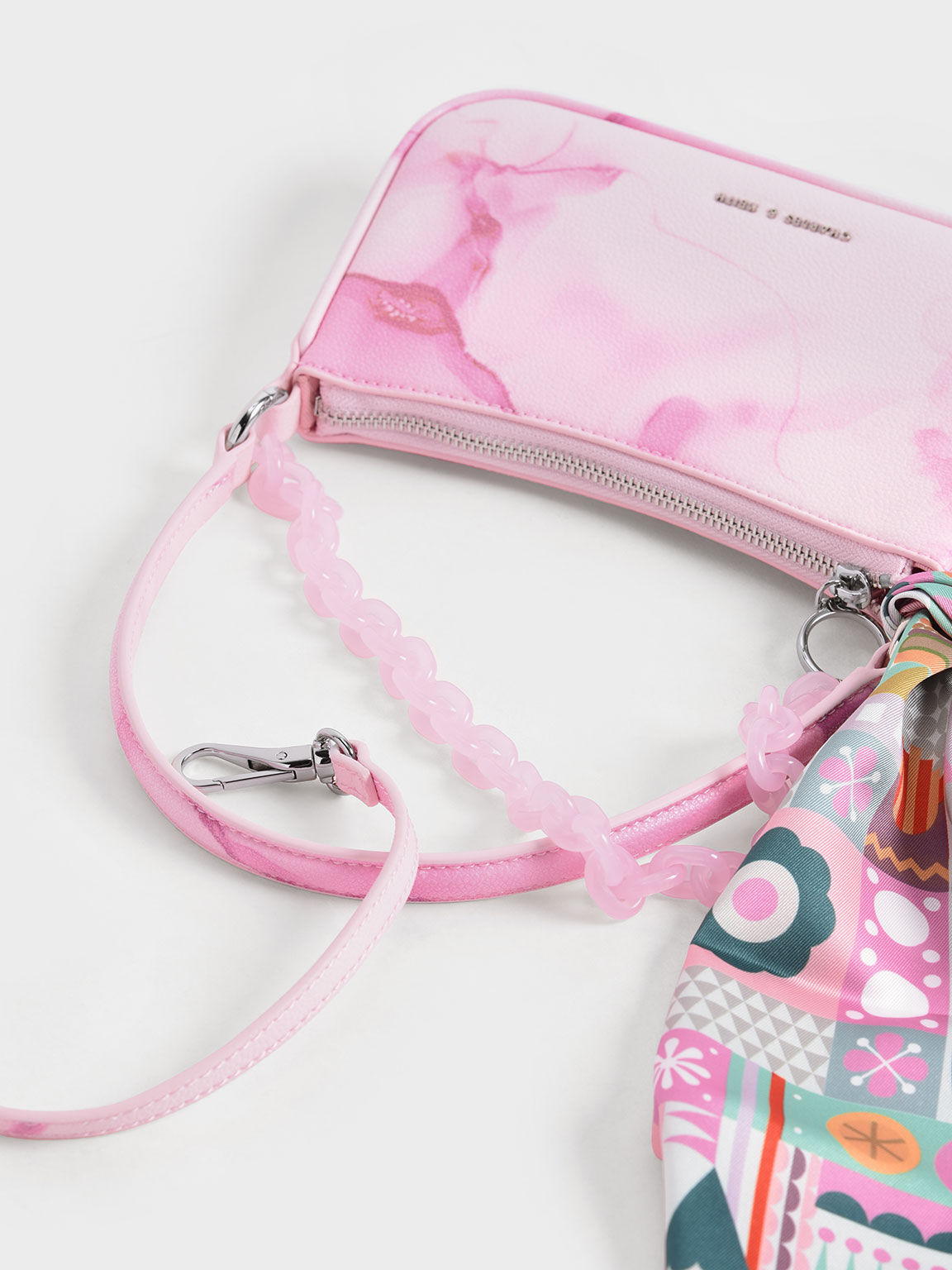 Jinveno Pleated Shoulder Handbag Women PU Elegant Underarm Cloud Bag (Light  Pink) | Walmart Canada