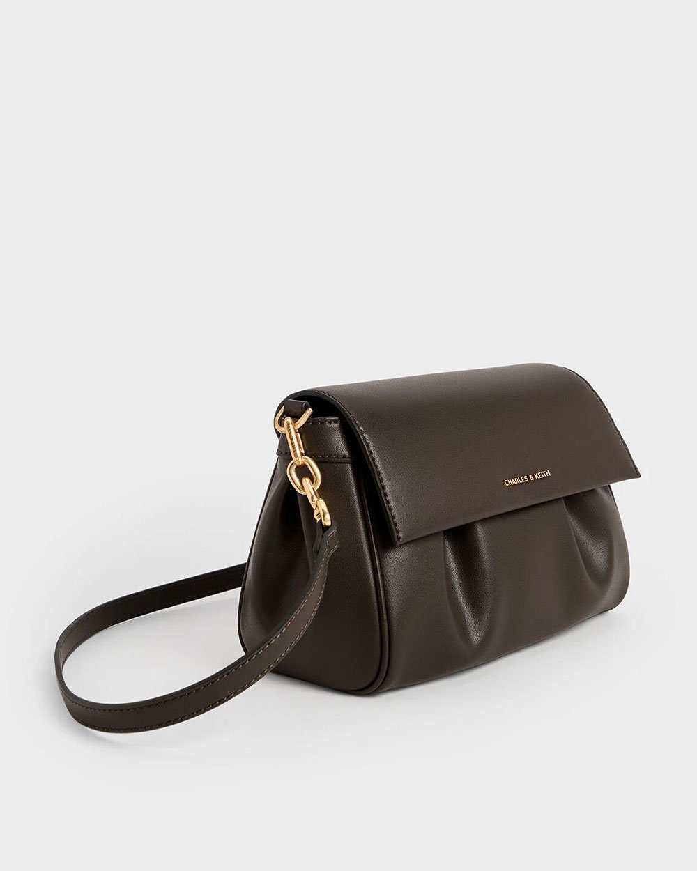 Women’s Swing padlock printed crescent bag – CHARLES & KEITH