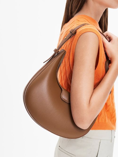 Hermes Cream Gao Hobo Bag