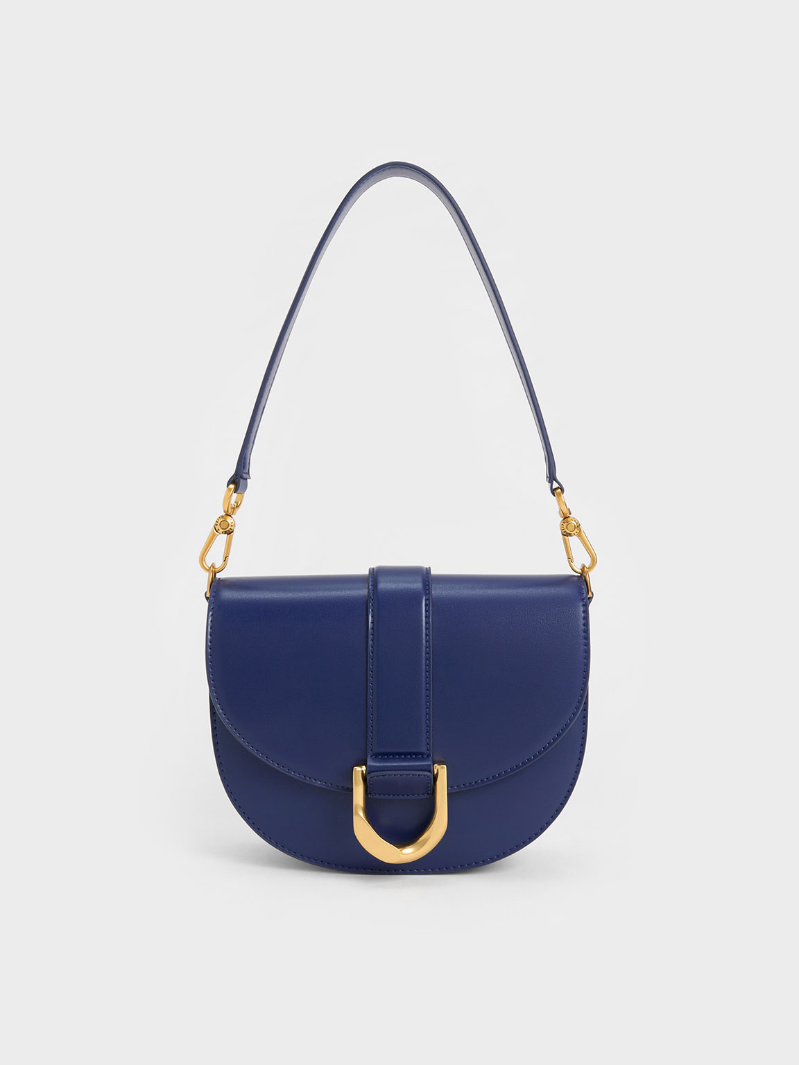Mini Saddle Bag with Strap Blue Dior Oblique Jacquard  DIOR GB