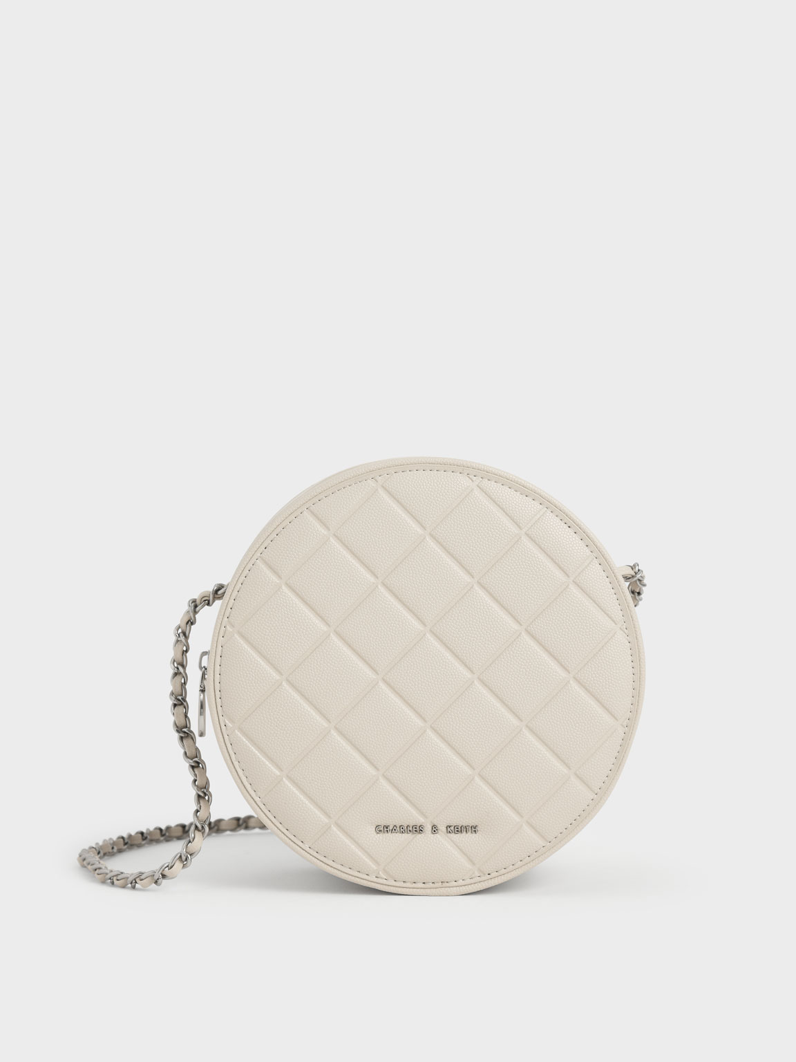 Circle white online bag